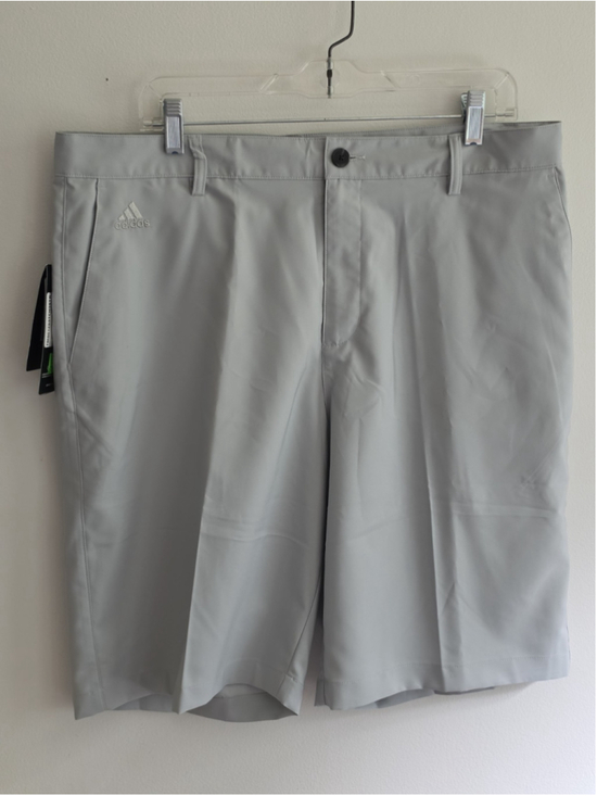 adidas Other - NWT Adidas Men's Performance Golf Shorts Grey Flat-Front Athletic 36 Climalite